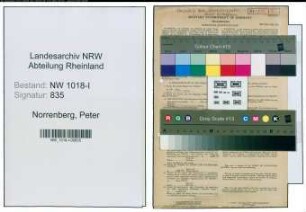 Entnazifizierung Peter Norrenberg , geb. 30.03.1895 (Inspektor)