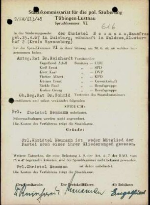 Neumann, Christel