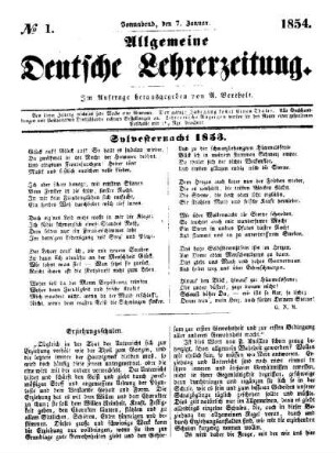 Sylvesternacht 1853