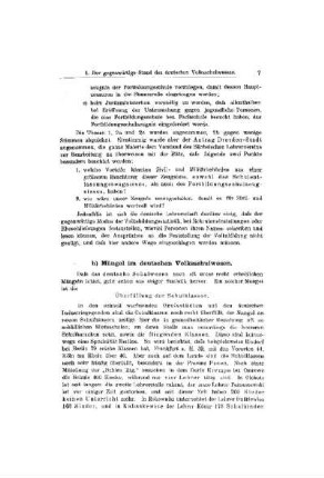 Mängel im deutschen Volksschulwesen