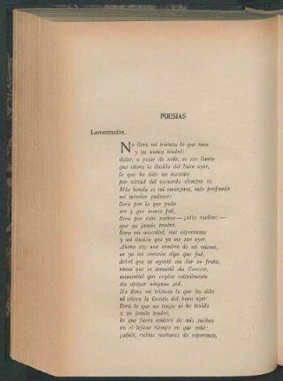 Poesías : Lamentación [y] A dos voces