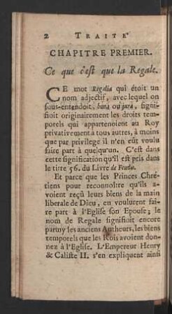 Chapitre premier. - Chapitre VI.