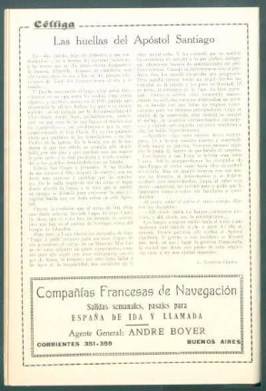 Las huellas del Apóstol Santiago