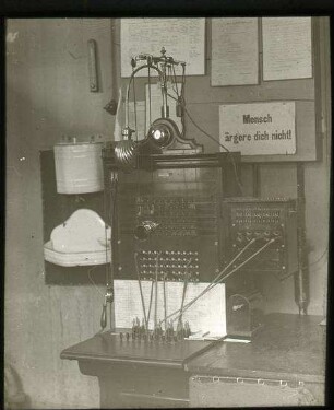 Telefonzentrale des Hoftheaters