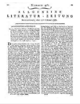 Mitscherlich, C. W.: Lectiones in Catullum et Propertium. Goettingen: Brose 1786