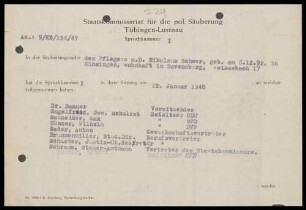 Schwer, Nikolaus