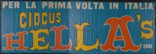 Circus Hella´s, ohne Ortsangabe, ohne Jahr