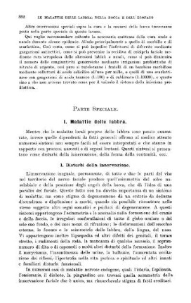 I. Malattie della labbra.