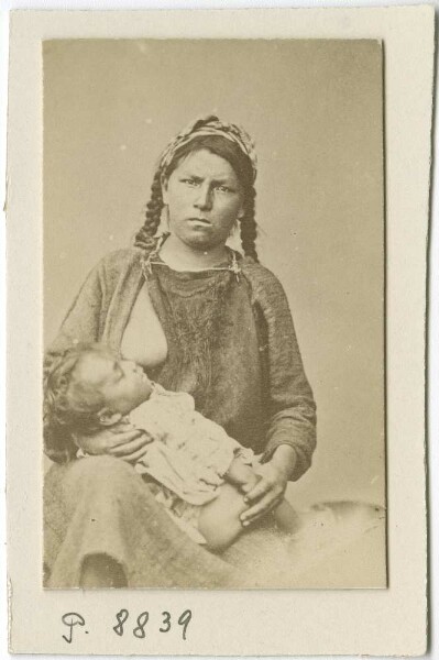 Woman with child from Bolivia