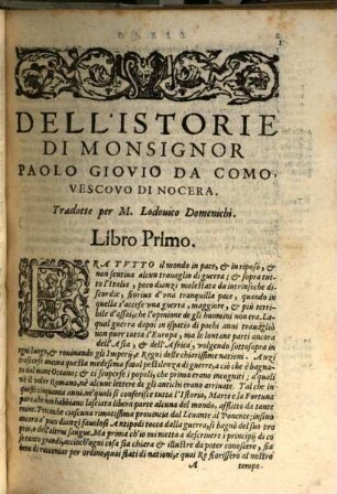 Delle Istorie Del Suo Tempo : Con una Selva di varia Istoria di Carlo Paßi, nella quale si ha piena notitia delle cose più rare, che sono state ricordate sommariamente da esso Monsignor Giovio, 1