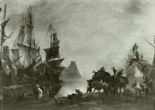 Ein orientalischer Seehafen