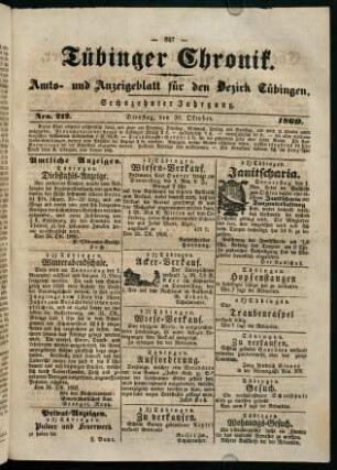 847-854, 30. Oktober (Nr. 212) - 31. Oktober (Nr. 213)