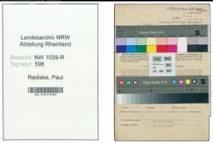 Entnazifizierung Paul Rediske , geb. 17.02.1894 (Landesbeamter)