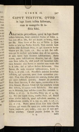 327-336, Caput Tertium