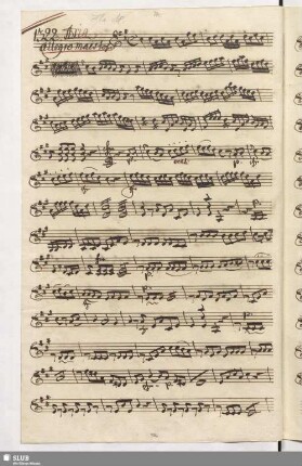 1322. Aria: Sul mio core / Cimarosa, D.