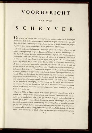 Voorbericht Van Den Schryver.