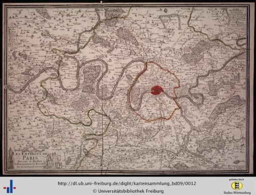 Les environs de Paris.