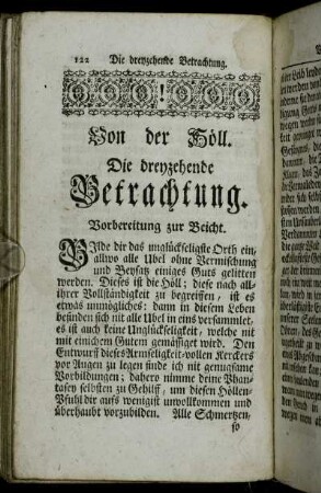 Die dreyzehende Betrachtung. - Die vierzehende Betrachtung.