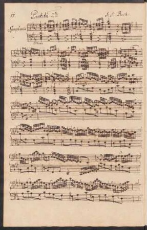 Partiten; cemb; c-Moll; BWV 826