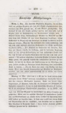 428-432 Kirchliche Mittheilungen