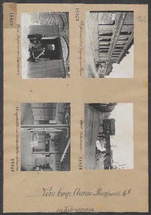 Außenansicht und Eingang zum Depot