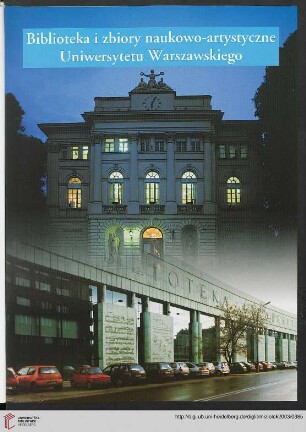 Biblioteka i zbiory naukowo-artystyczne Uniwersytetu Warszawskiego
