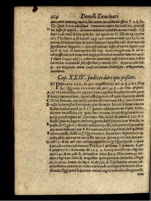 Cap. XXIV. Judices dari qui poßint