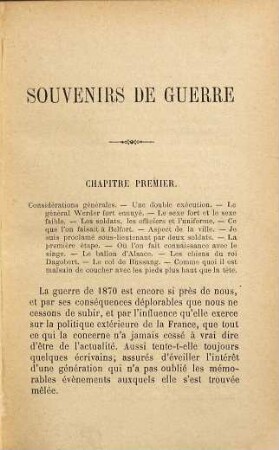 Souvenirs de guerre