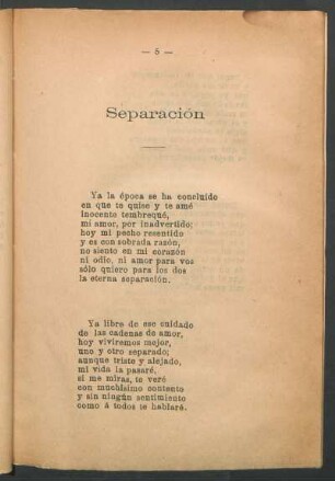 Separación