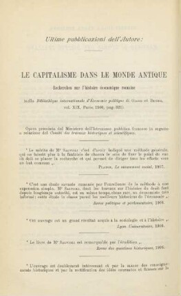 Ultime pubblicazione dell'autore: ...