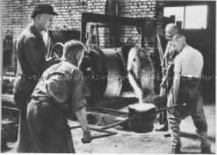 Eisenabnahme - aus der Reihe: Plamag-Gießerei Plauen - 1947-1948