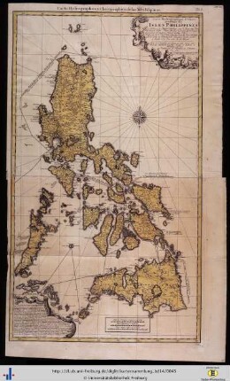 Carte hydrographique & chorographique des Isles Philippines.