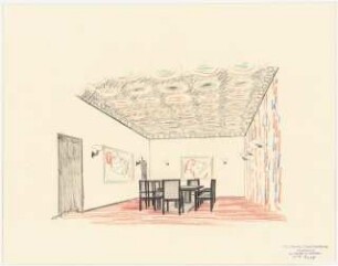 Haus des Bundes der Landwirte, Berlin: Möblierung und Dekoration des Sitzungszimmers