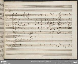 Aria: Pace amor torniamo in pace