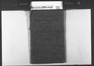 Mission des Legationsrats Freiherr von Blittersdorf nach Petersburg