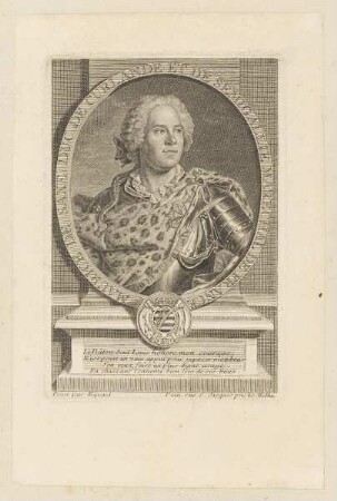 Bildnis des Maurice de Saxe