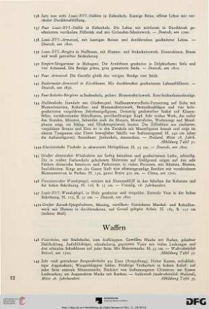 Waffen (Nr. 148-220)