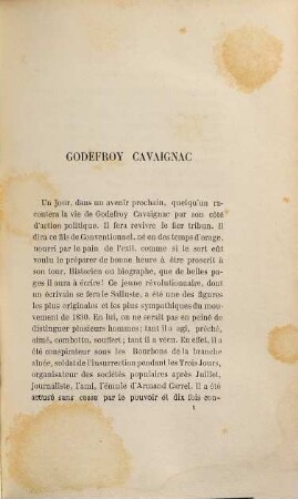 Nos révolutionnaires : Pages d'histoire contemporaine 1830-1880