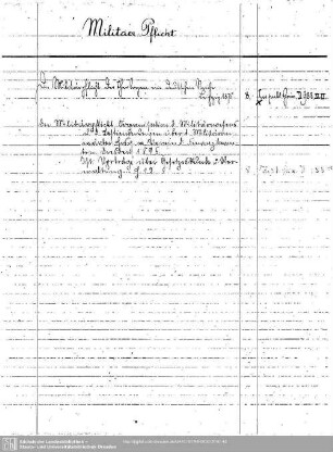 Militaer-Pflicht