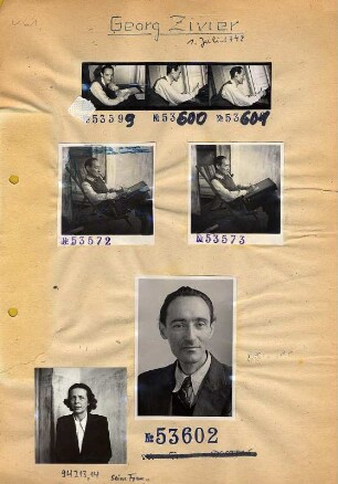 Portraitserie Georg Zivier