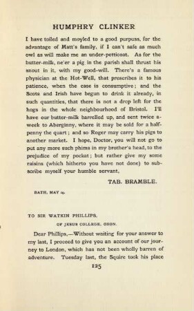 To Sir Watkin Phillips, of Jesus College, Oxon
