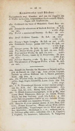 Kunstwerke und Bücher