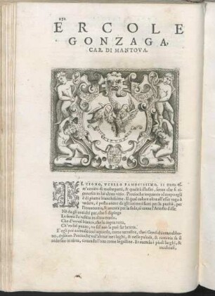 Ercole Gonzaga, Car. Di Mantova.