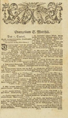 Evangelium S. Matthäi.
