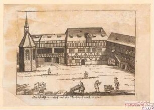 Der Heilsbronner Hof mit der Nikolauskapelle