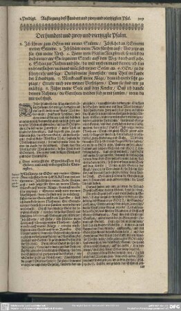 Die Predigten über den hundert und zwey und viertzigsten Psalm