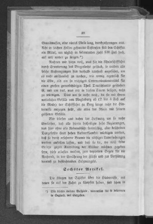 Sechster Artikel.