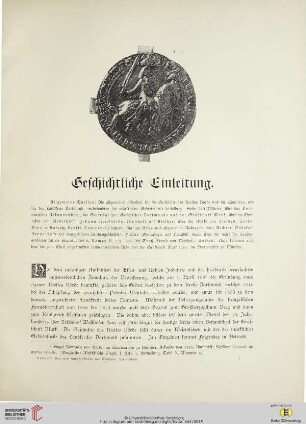 Geschichtliche Einleitung