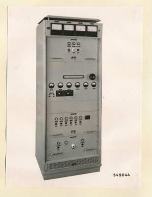 Fernsehsender Bild und Ton, Schrank 1, Frontseite, Foto 1954