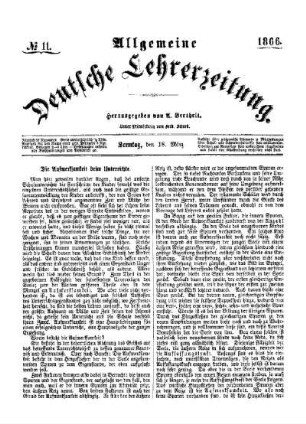 Die Aufmerksamkeit beim Unterrichte